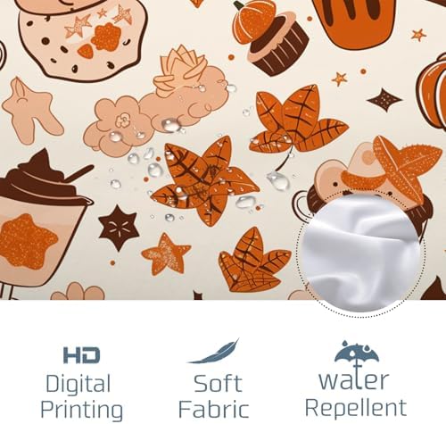 Perfect Autumn shower curtains