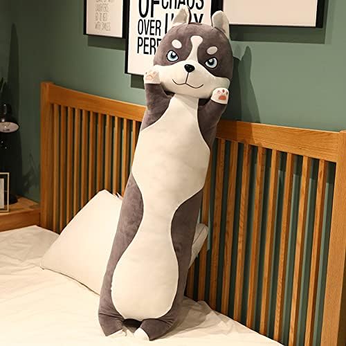HUGGable Long Husky Stuffed Animal Dog Plush 26 In for Kids