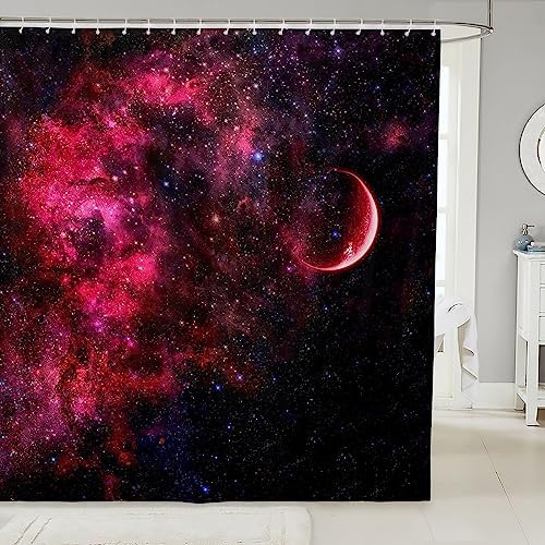 Starry Sky Kids Boho Development Washable shower curtains