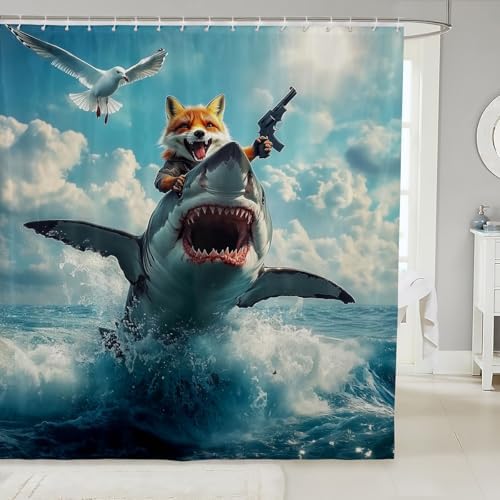 Jeje HumBLE Animal Bath Curtain