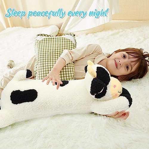 Big Cuddly Cow Pillow for Kids Adults