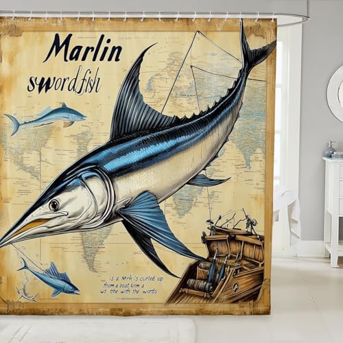 Feelyou Kids Fun Ocean Bath Curtain
