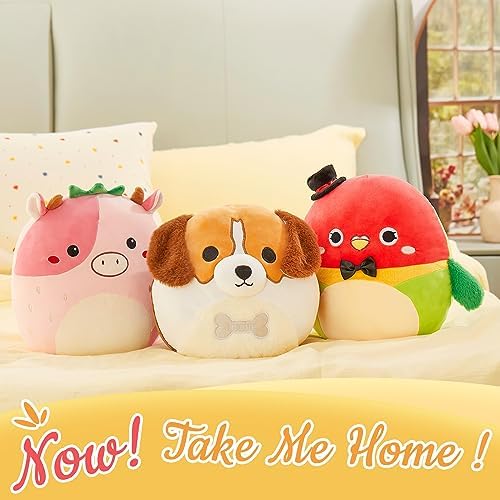 12 Parrot Hugging Plush Stuffed Animal