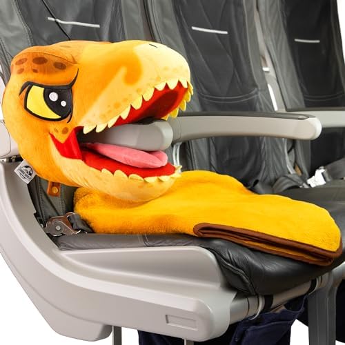 Jurassic World Dino Head Armrest Buddy Stuffed Plush Traveling Toy