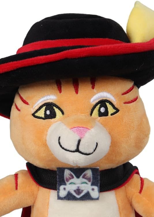 Feeriay Puss Plush Toy Advertitious for Kids Adults