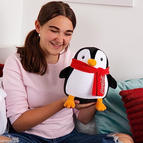 Coca-Cola 9 Penguin Plushies Perfect Collectible Gift for Kids Collectors