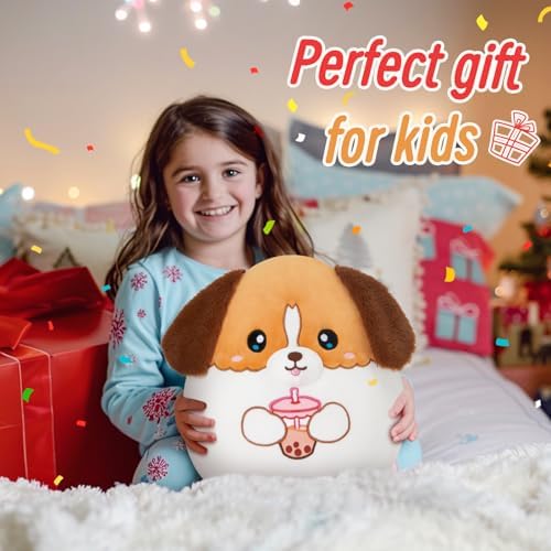 A Adorable Plush Puppy Pillow for Kids