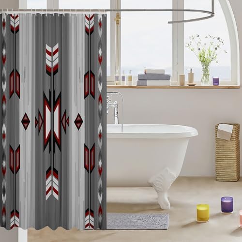 Unique Boho Shower Curtain Set