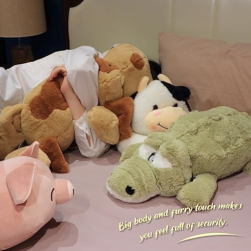 Big Cuddly Cow Pillow for Kids Adults