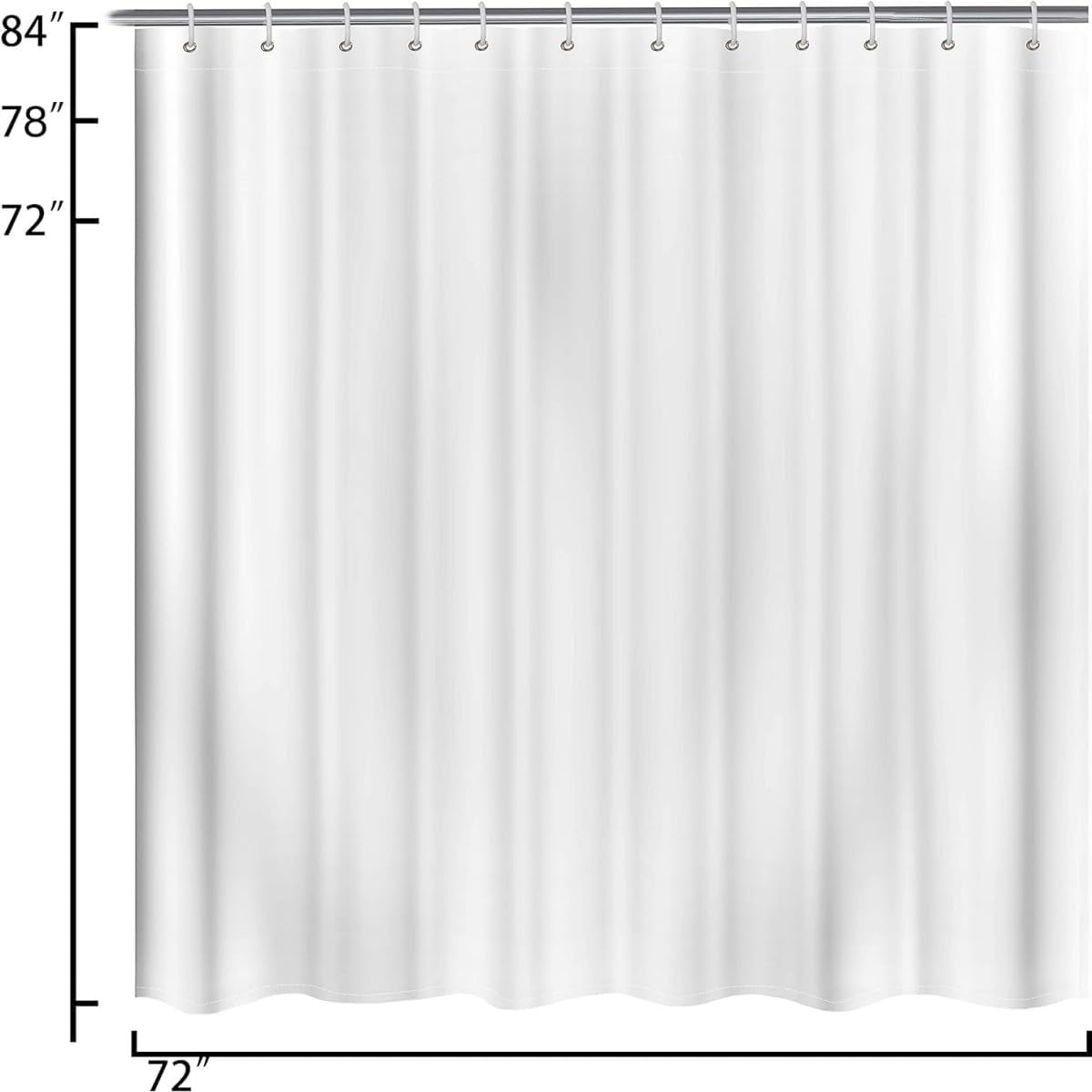 RezsoyeN Book Themed Waterproof Shower Curtain Set