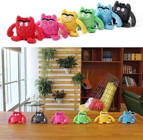 Color Monster Plush Dolls - Express Emotions with