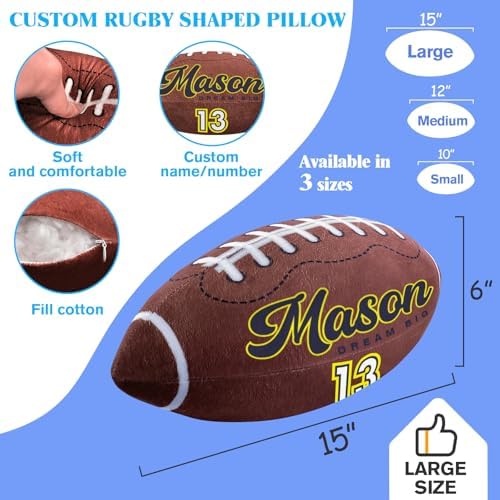 Baoshi Custom Football Pillow