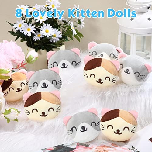 Civaner Adorable Cat Plush Pillow Throw
