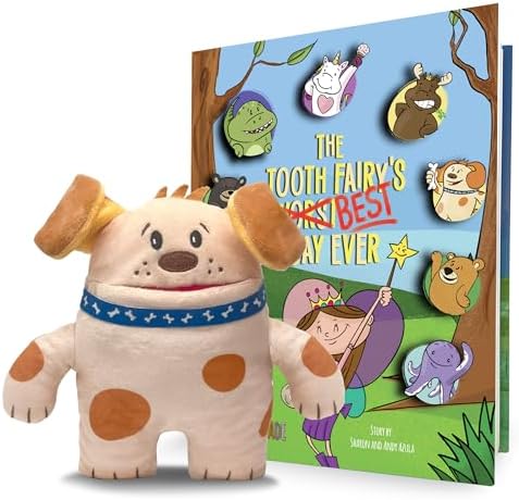 Fun and Cozy Tooth Brigade Stuffed Animal and Storybook Set