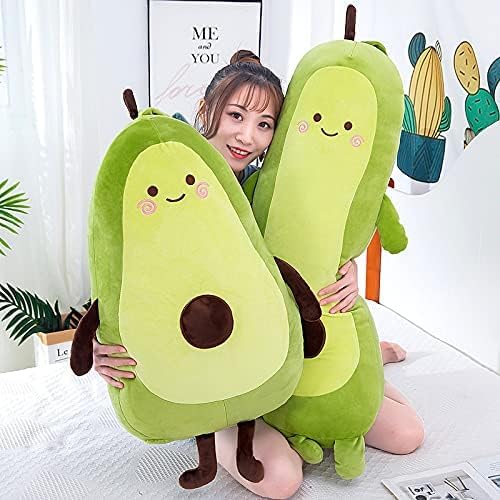27 Inch Green Large Avocado Plush Toy Pillow Doll Seated-35 Inch