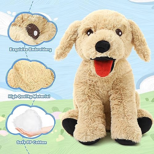 Golden Retriever Dog Plush for Kids