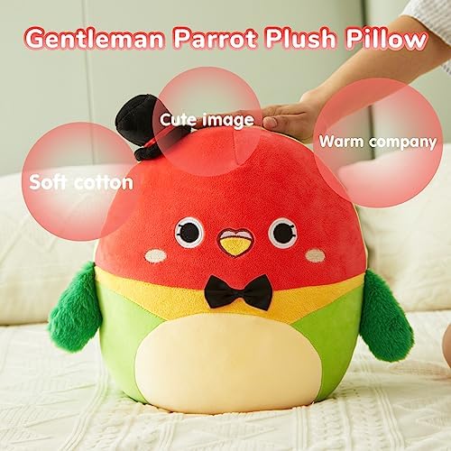 12 Parrot Hugging Plush Stuffed Animal