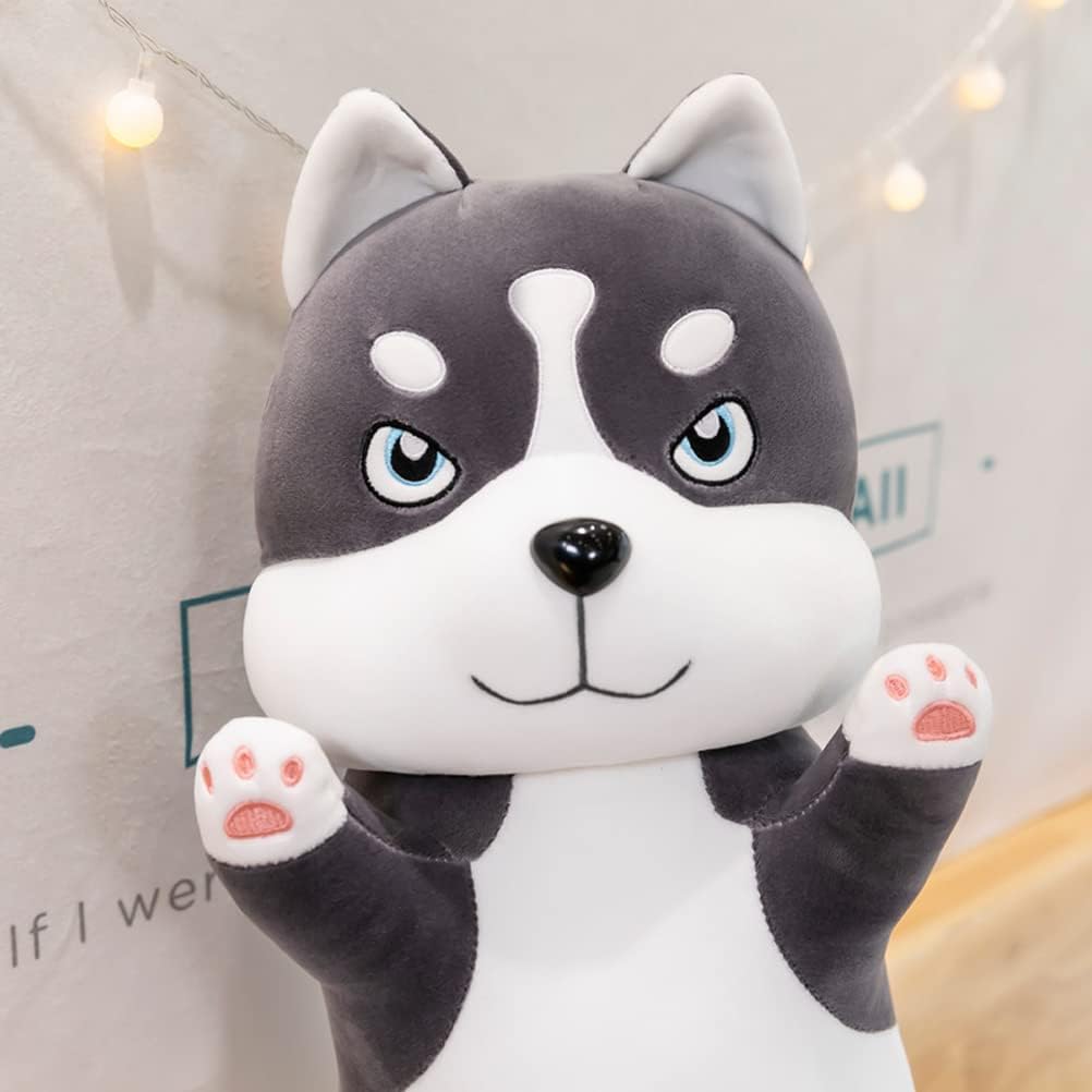 HUGGable Long Husky Stuffed Animal Dog Plush 26 In for Kids