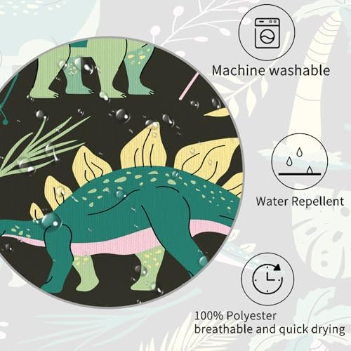 Fun Dinosaur Shower Curtain