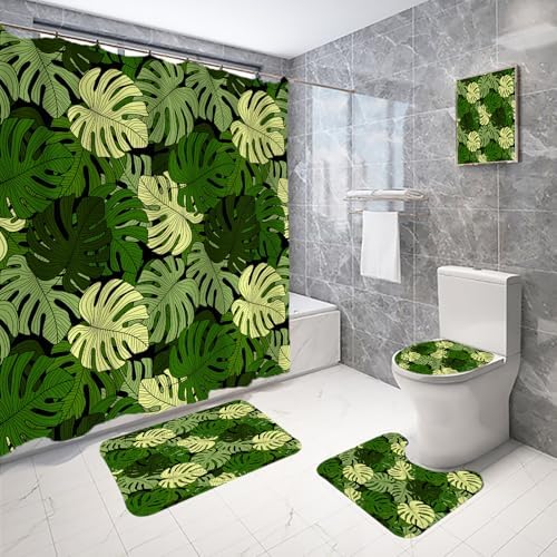 Bath Decor Set with Nature Kids Design