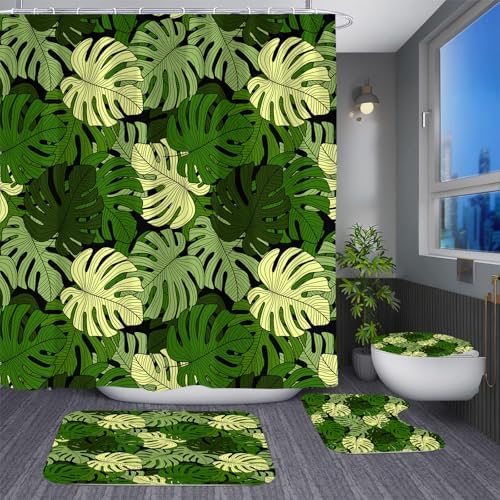 Bath Decor Set with Nature Kids Design