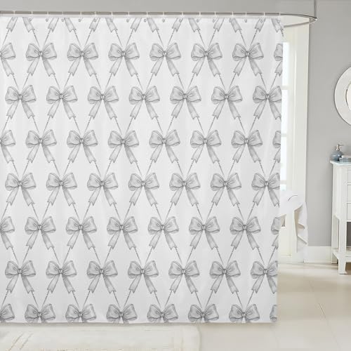 Gray Bow Bath Set -je Howell