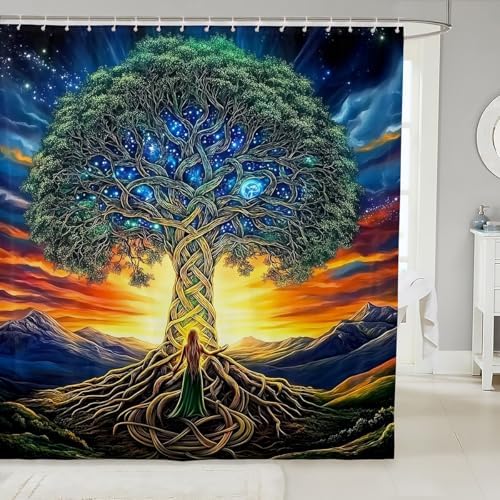 Tree of Life Kids Shower Curtains