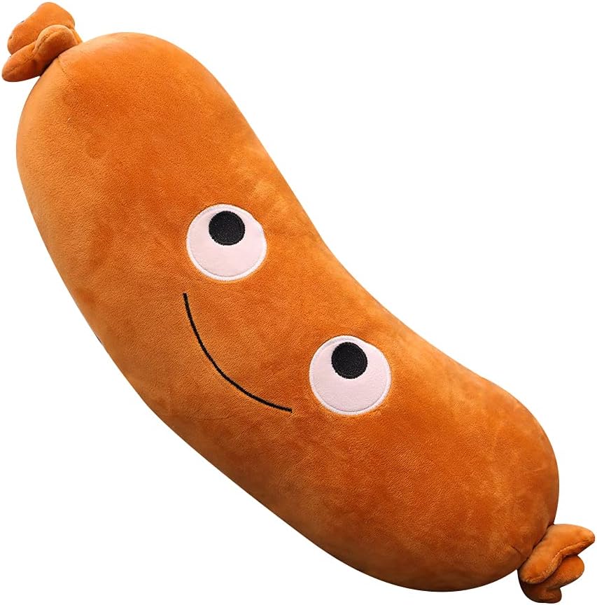Seyomi Food Sausage Plush Stuffed Pillow 196 Inches 1