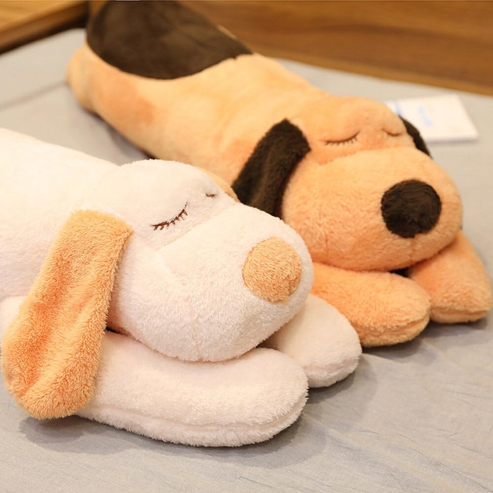 Giant Dog Stuffed Animal 236 inch Soft Plush Pillow with Puffy Body