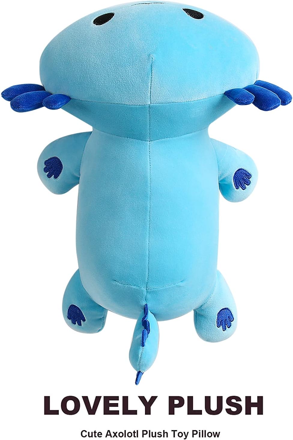 Onsoyours Blue Axolotl Plush Pillow 19 Inch Cute Stuffed Animal