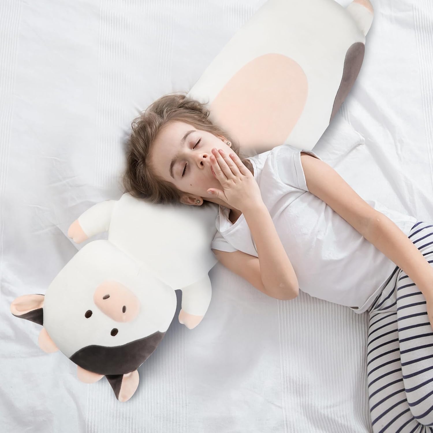 36-inch Milk Cow Plush Pillow