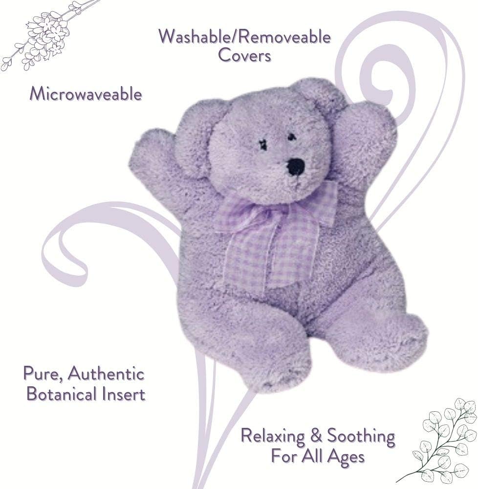 Relaxing resting aid Plush lavender pillow microwavable relaxation companion