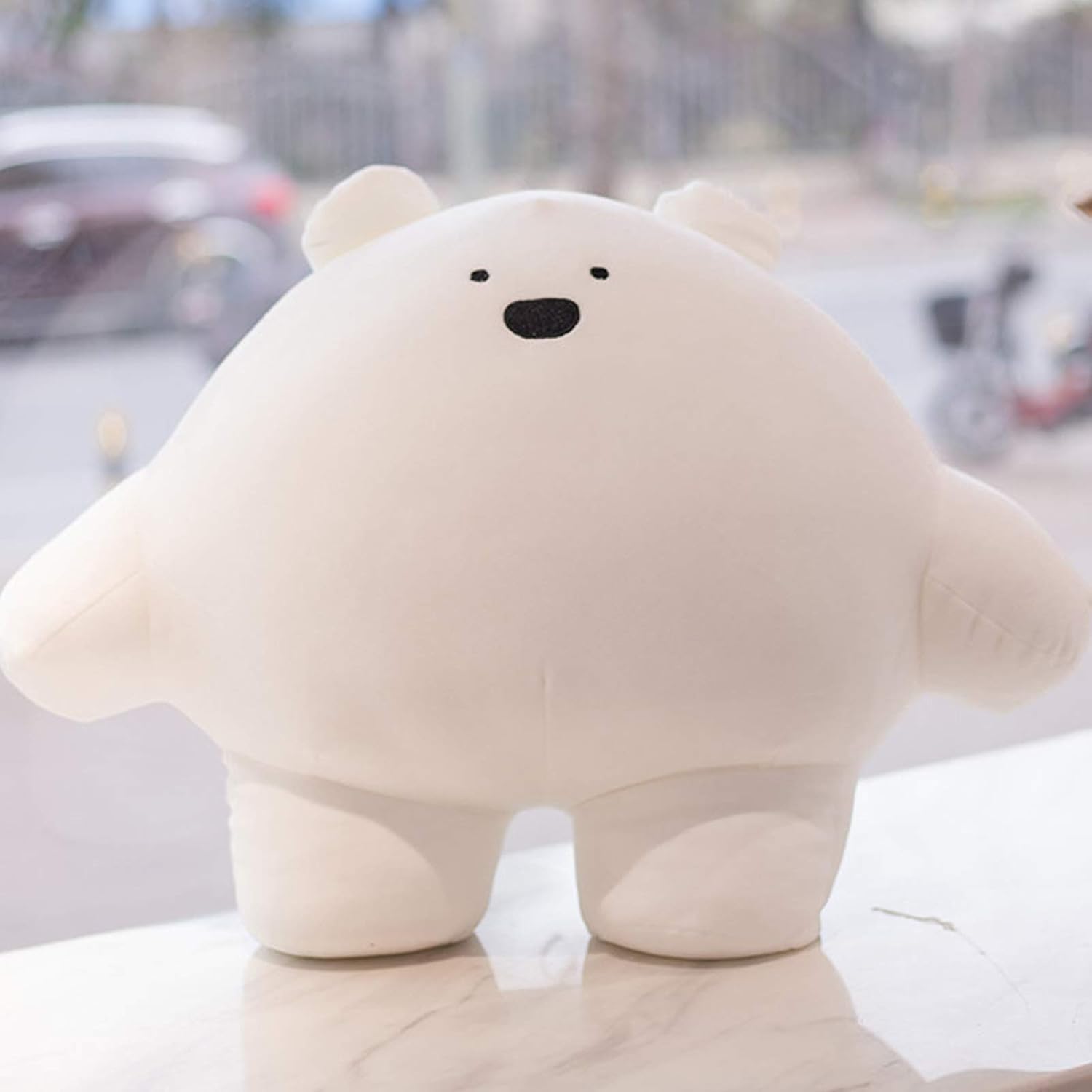 REFAHB 9 Inch Cute Bear Plush Body Pillow 1