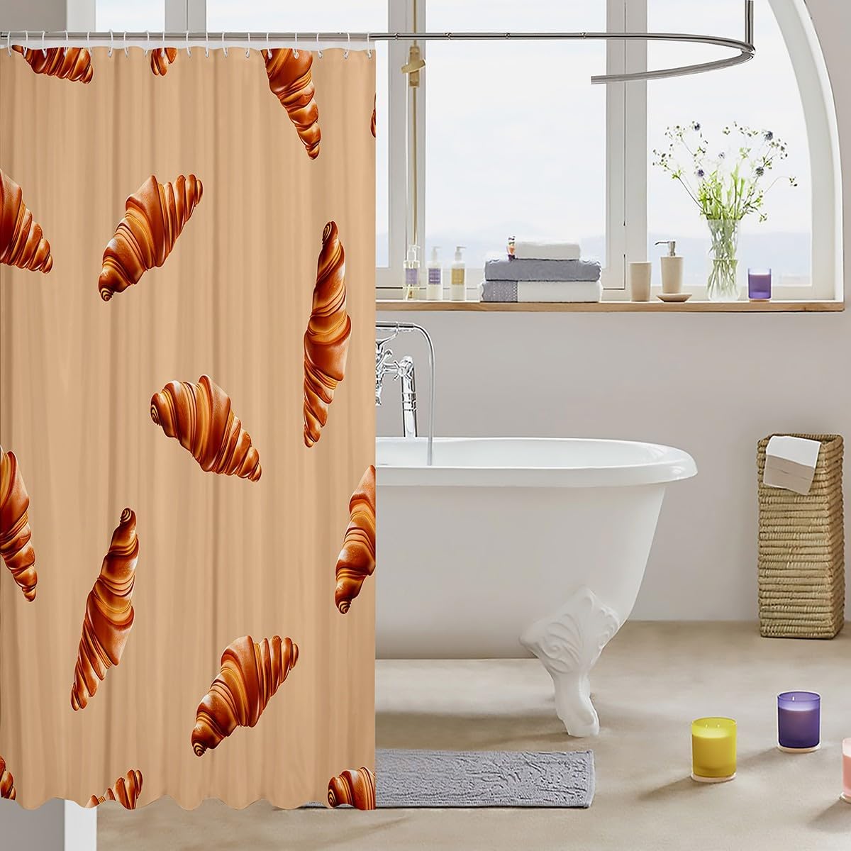 Fun Kids Bath Curtain Set