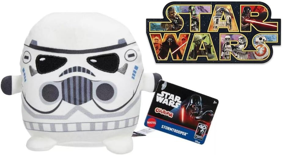 STAR WARS Cuutopia Plush Stormtrooper 5-Inch Toy