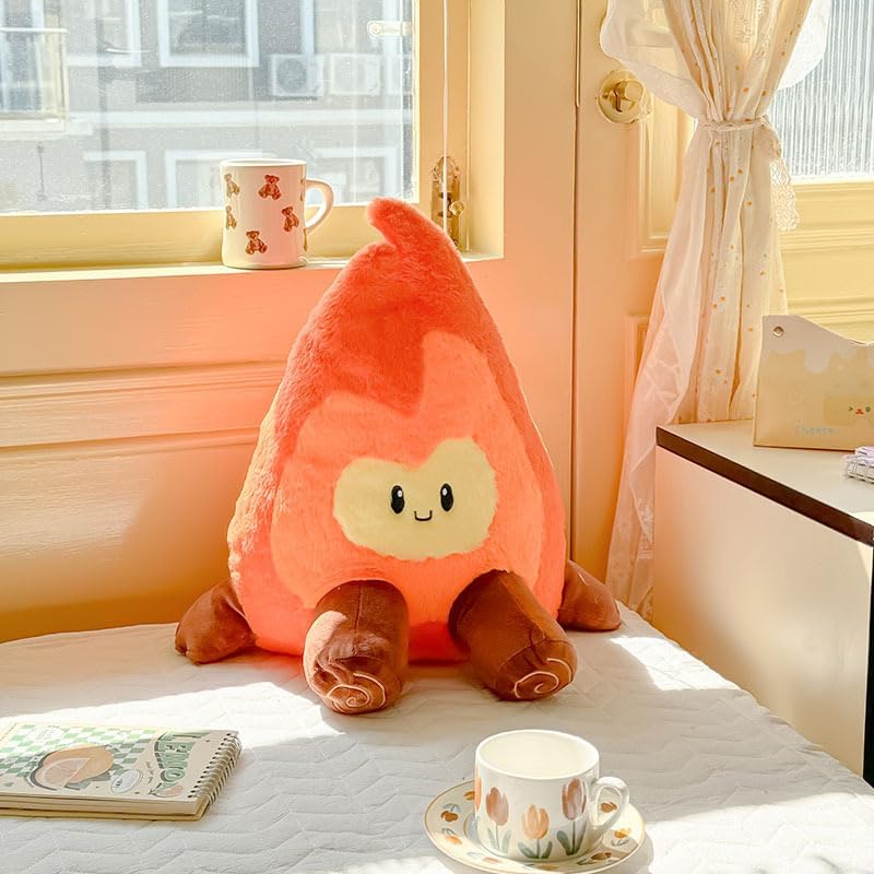 Simulation Campfire Plush Pillow
