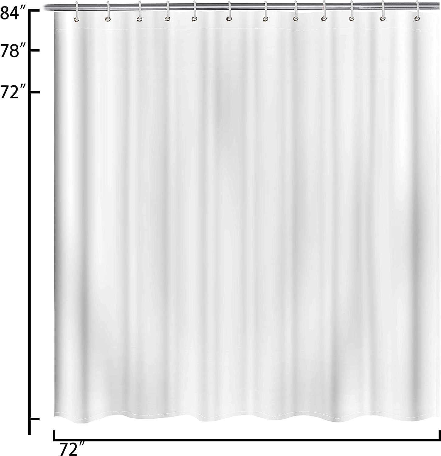Machine Washable Waterproof shower curtain with Animal Print