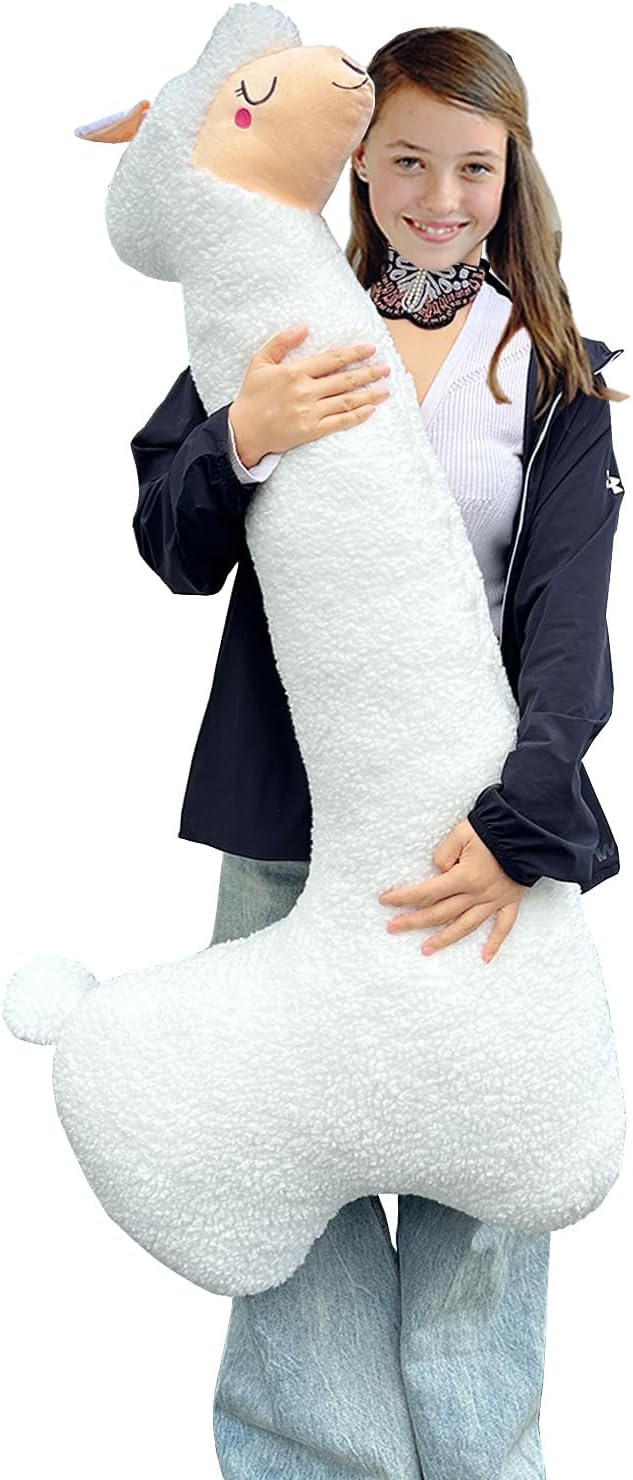 Hofun4U Alpaca Plush Pillow