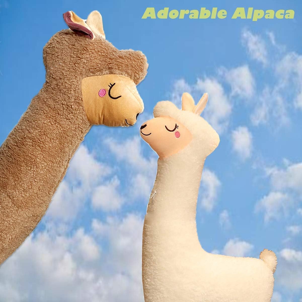 Hofun4U Alpaca Plush Pillow