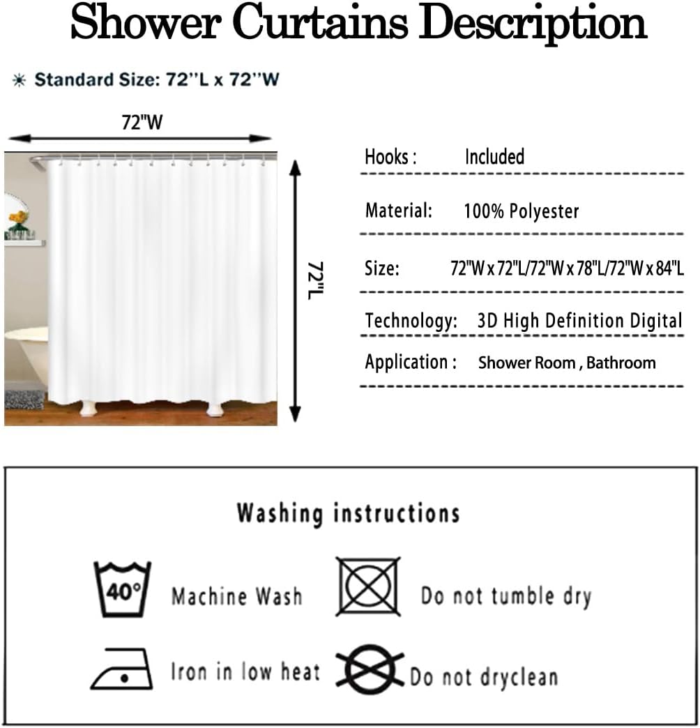 Yellow Gray Brown Geometric Shower Curtain Set