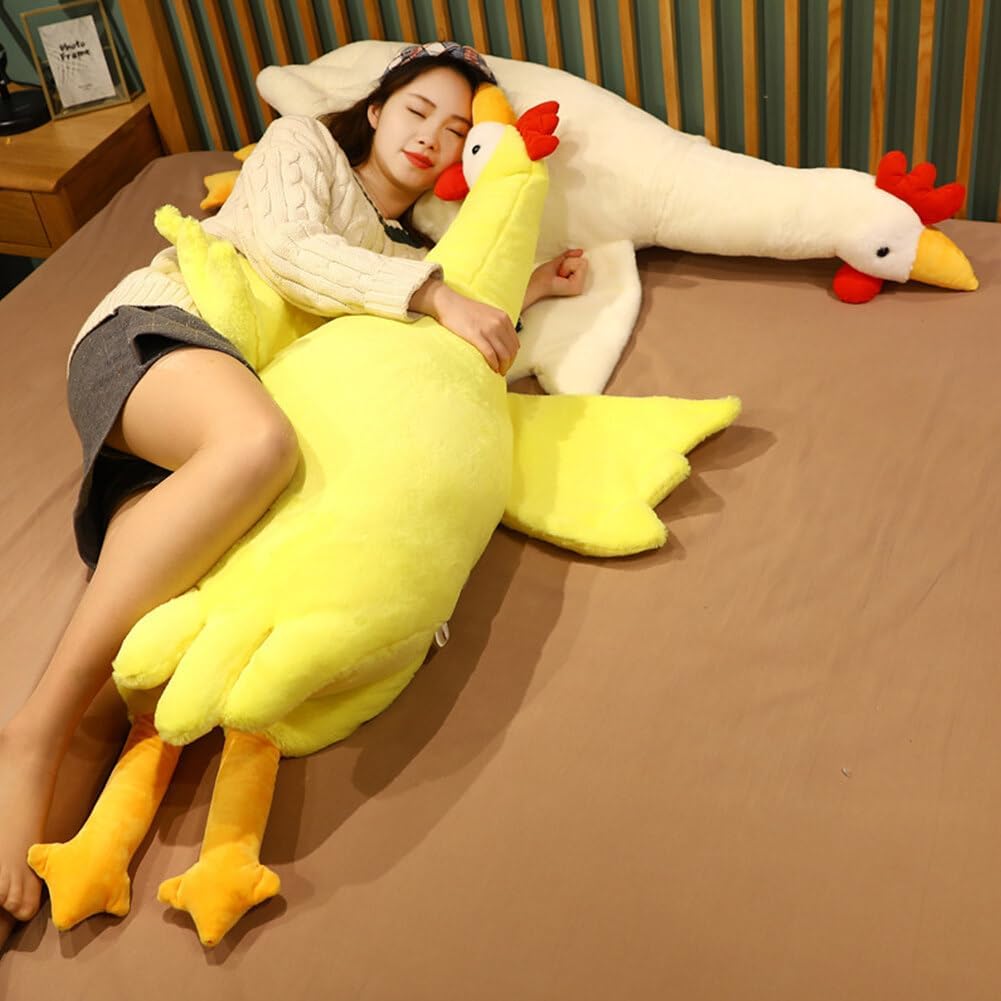 Yuthsona Chicken Plush Pillow Cozy Realistic Design for Kids Adults