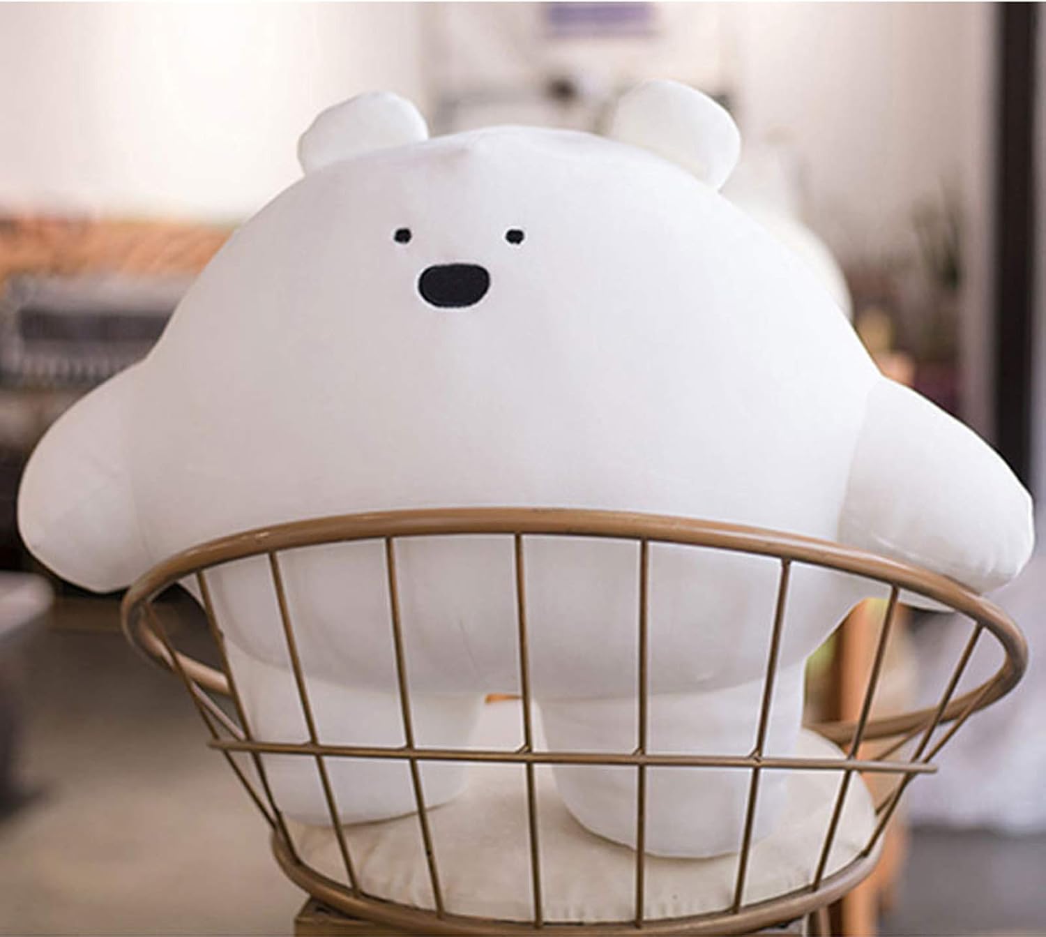 REFAHB 9 Inch Cute Bear Plush Body Pillow 1