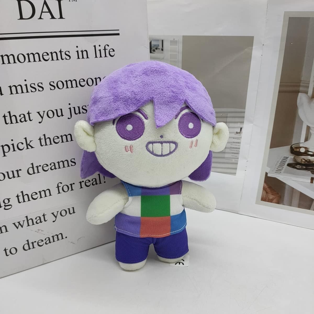 WOLONGLO Omori Purple Plush Toy