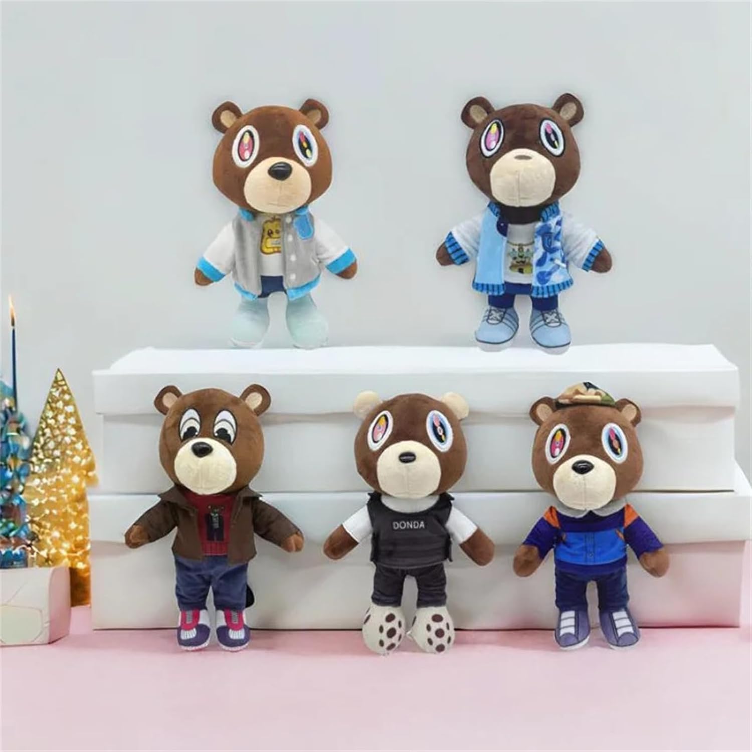 Kanye Teddy Bear Plush Doll
