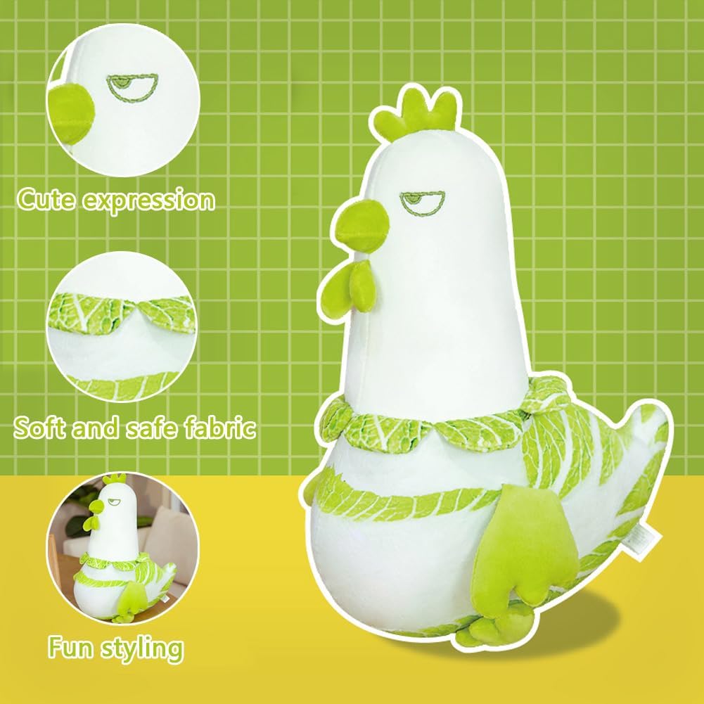 Yuthsona Funny Pepper Chicken Plush Pillow