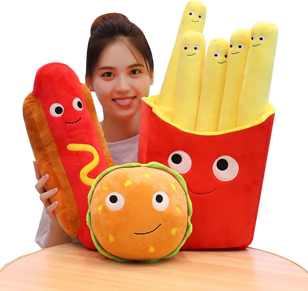 Seyomi Food Sausage Plush Stuffed Pillow 196 Inches 1