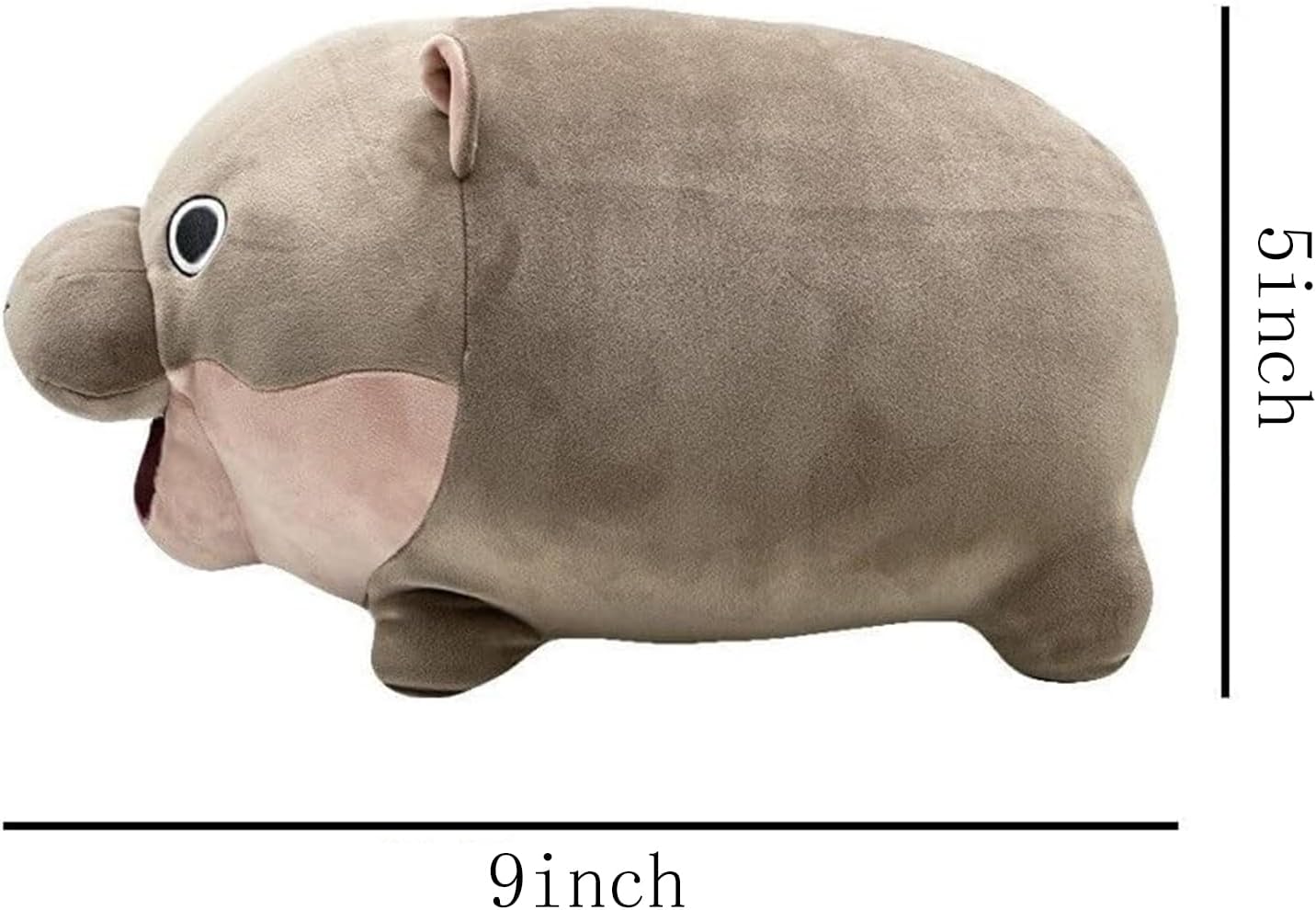 CWZY Moo Deng Hippo Plushie Doll