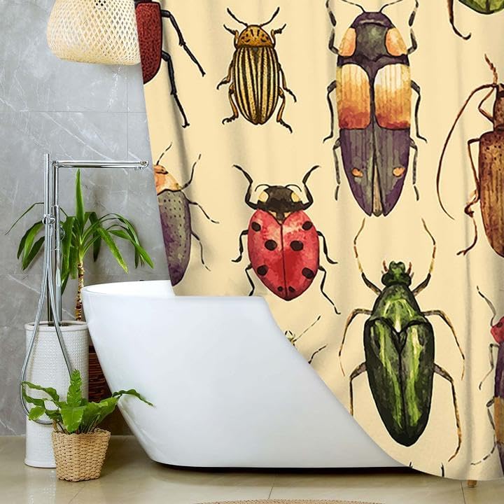 Nature-Exploring Shower Curtain
