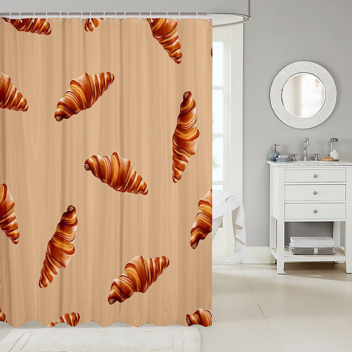 Fun Kids Bath Curtain Set
