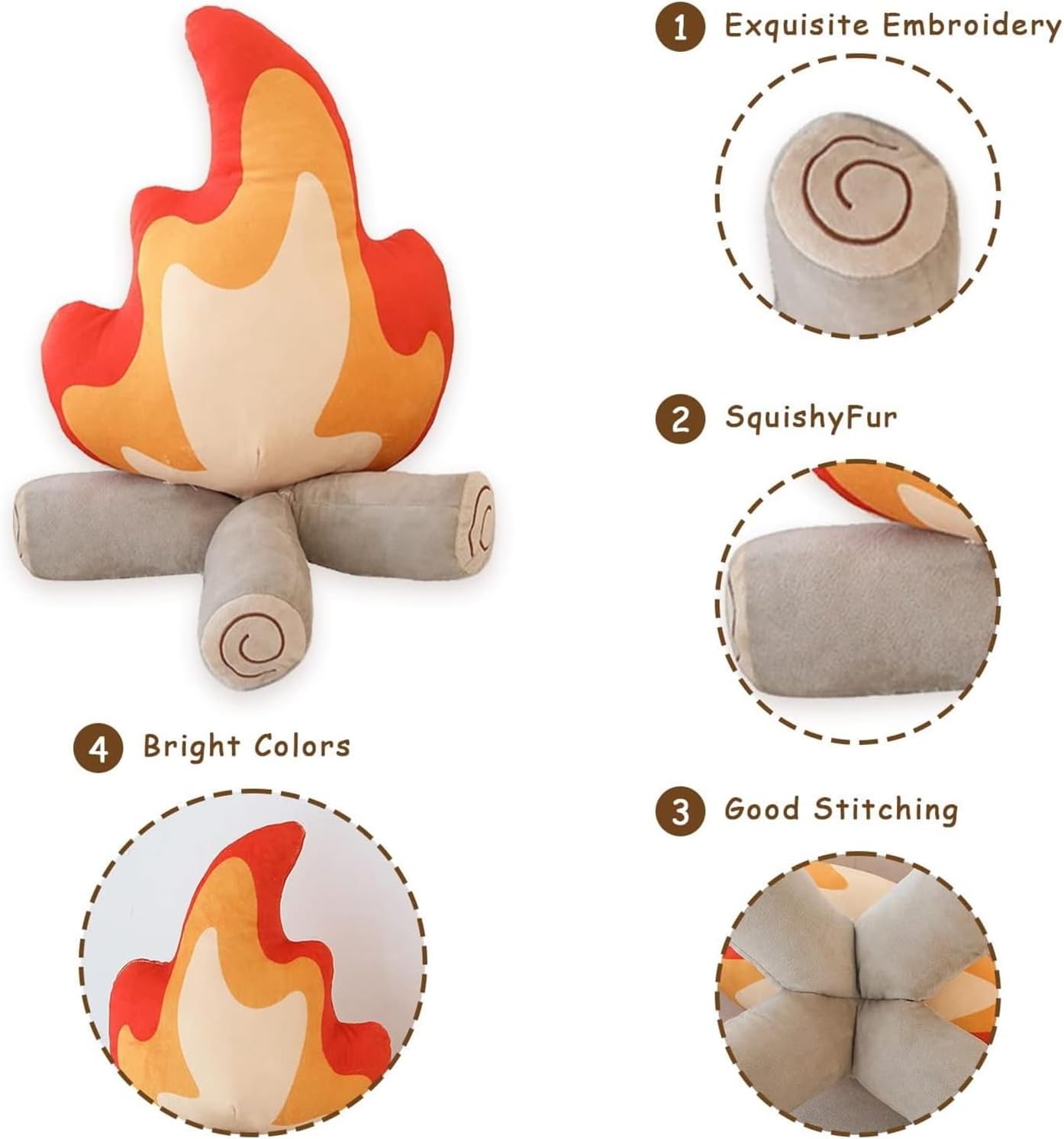Chilifuli Campfire Plush Fire